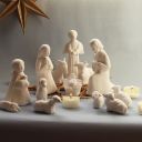 crèche de noël 13 santons