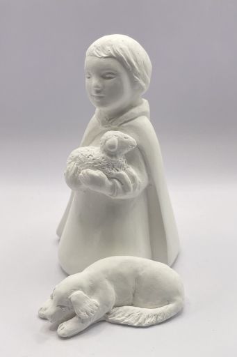 berger chien couché