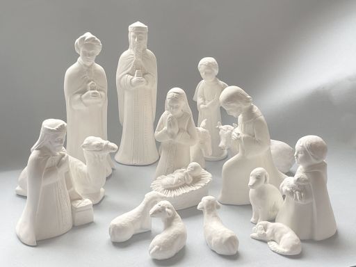 crèche de noël complète